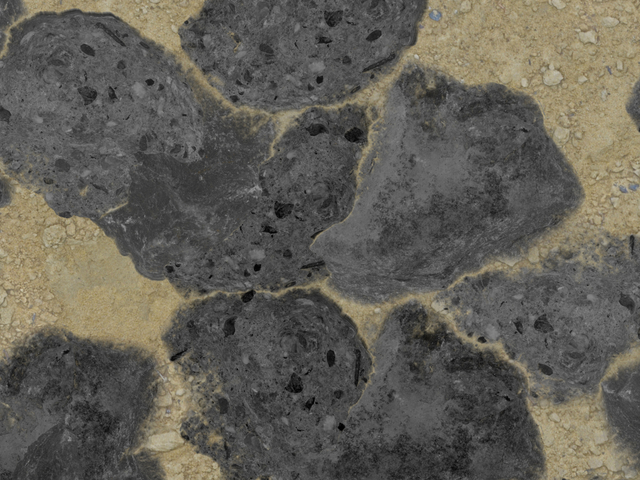 текстура - Камни на песке