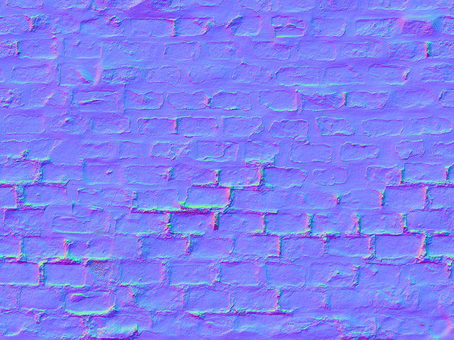3d модель - Старый кирпич текстура